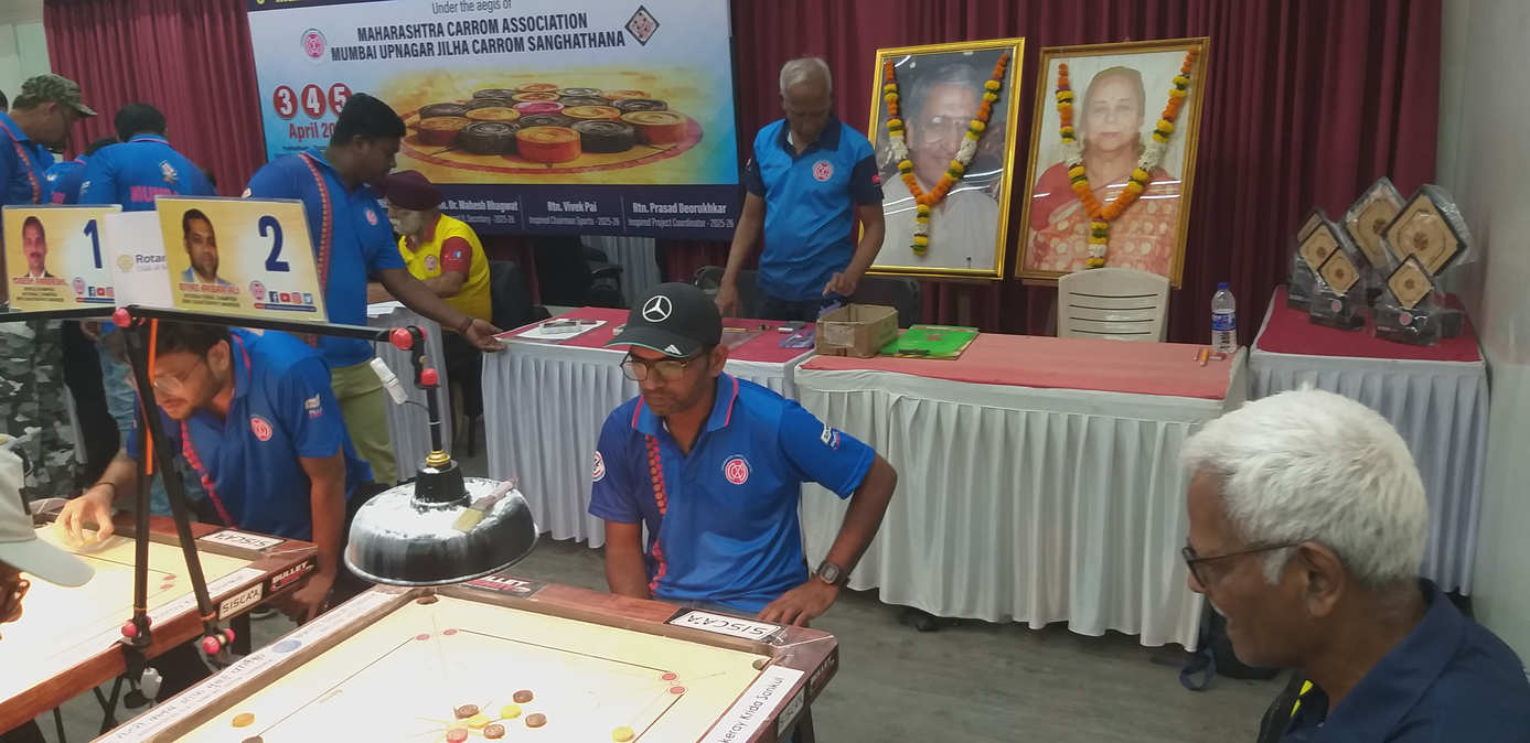 6th Rotary Club of Mumbai Parleshwar State Ranking Carrom Tournament 2026-27